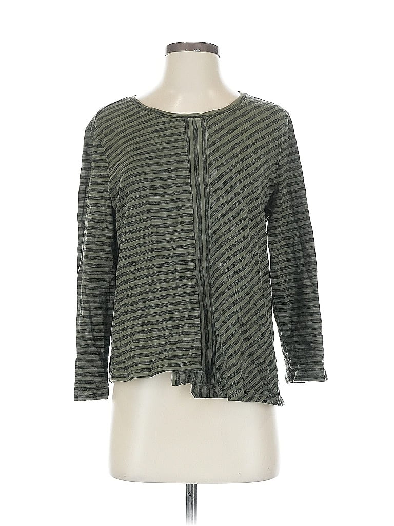 Click to view more detailed imagery on our partner's website Pre-owned Habitat 3/4 Sleeve T-shirt In Green