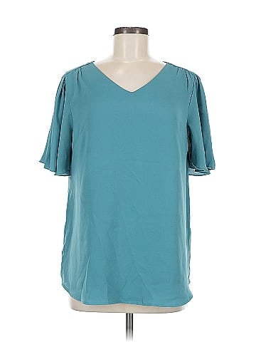 Zenana Short Sleeve Blouse (view 1)