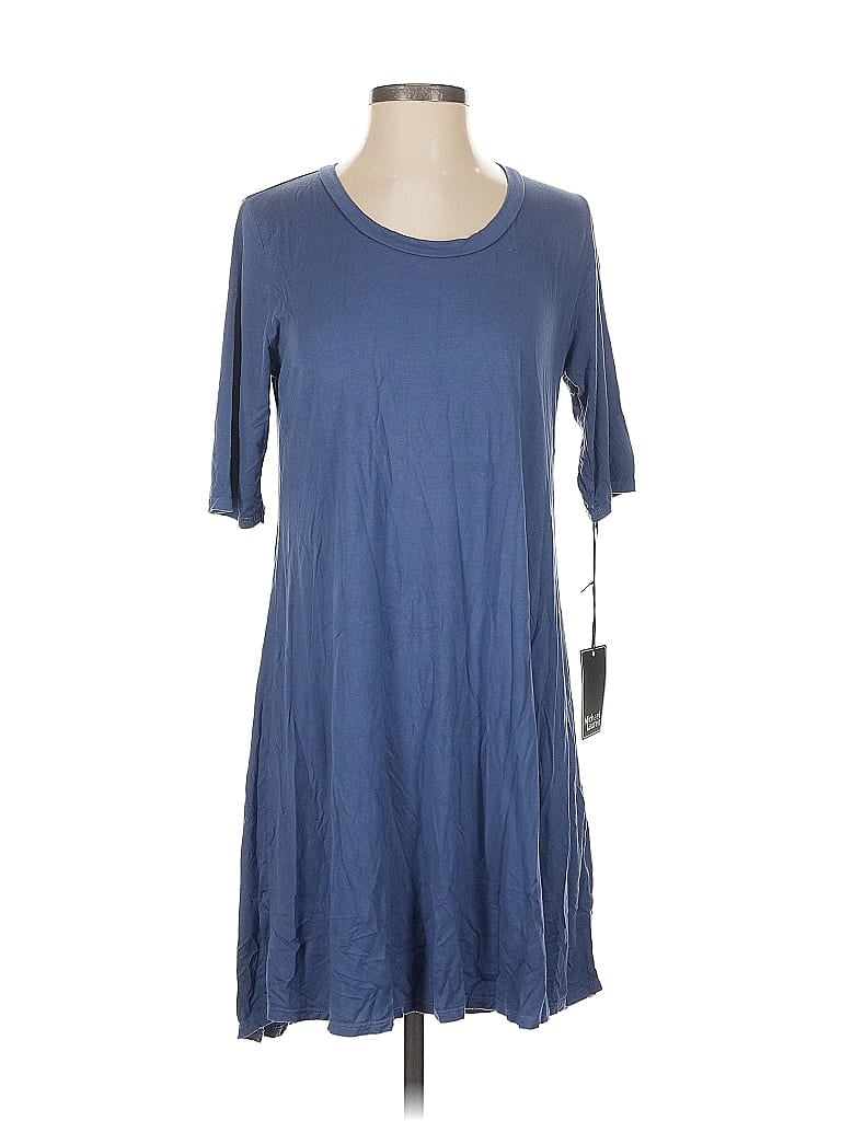 Pre-owned Michael Lauren Casual Dress In Blue