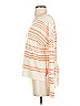 Charli 100% Cashmere Stripes Orange Cashmere Pullover Sweater Size XS - photo 5