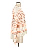 Charli 100% Cashmere Stripes Orange Cashmere Pullover Sweater Size XS - photo 4