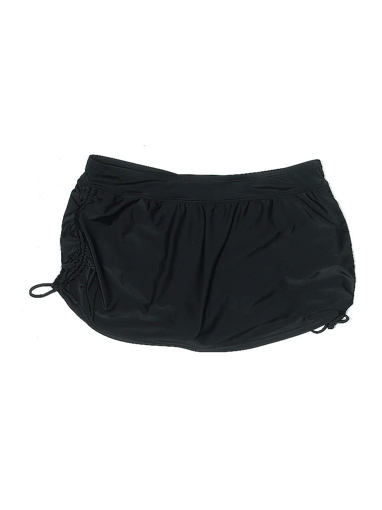 Pre-owned Free Country Casual Skirt In Black