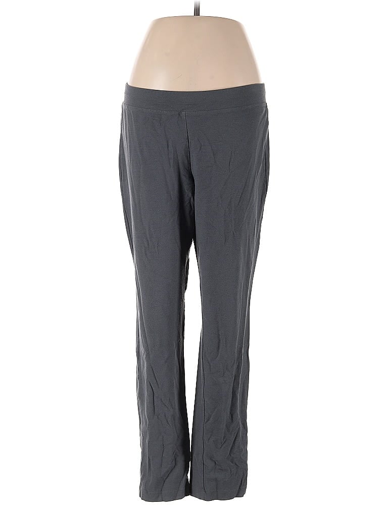 Pre-owned Eileen Fisher Active Pants In Gray