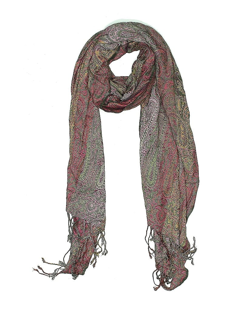 Pre-owned Unbranded Scarf In Pink