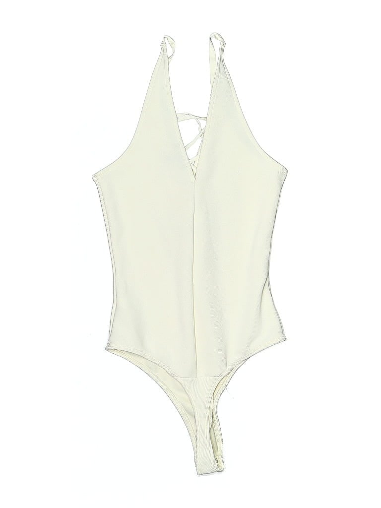 Pre-owned Express Bodysuit In White