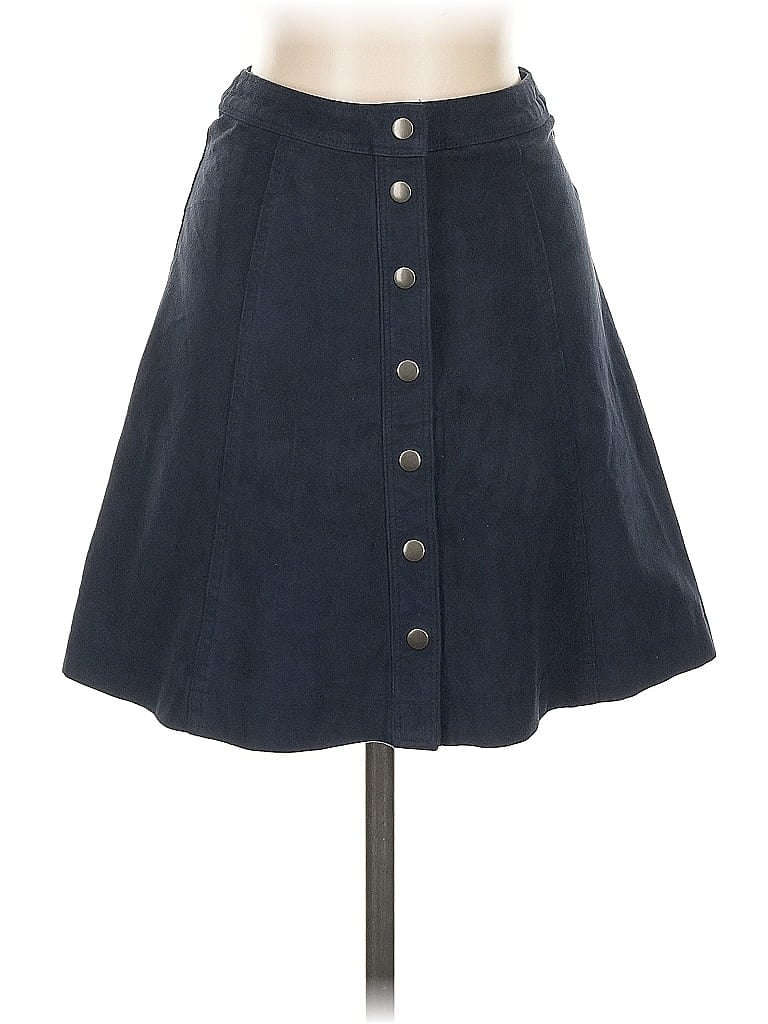 Pre-owned Abercrombie & Fitch Denim Skirt In Blue