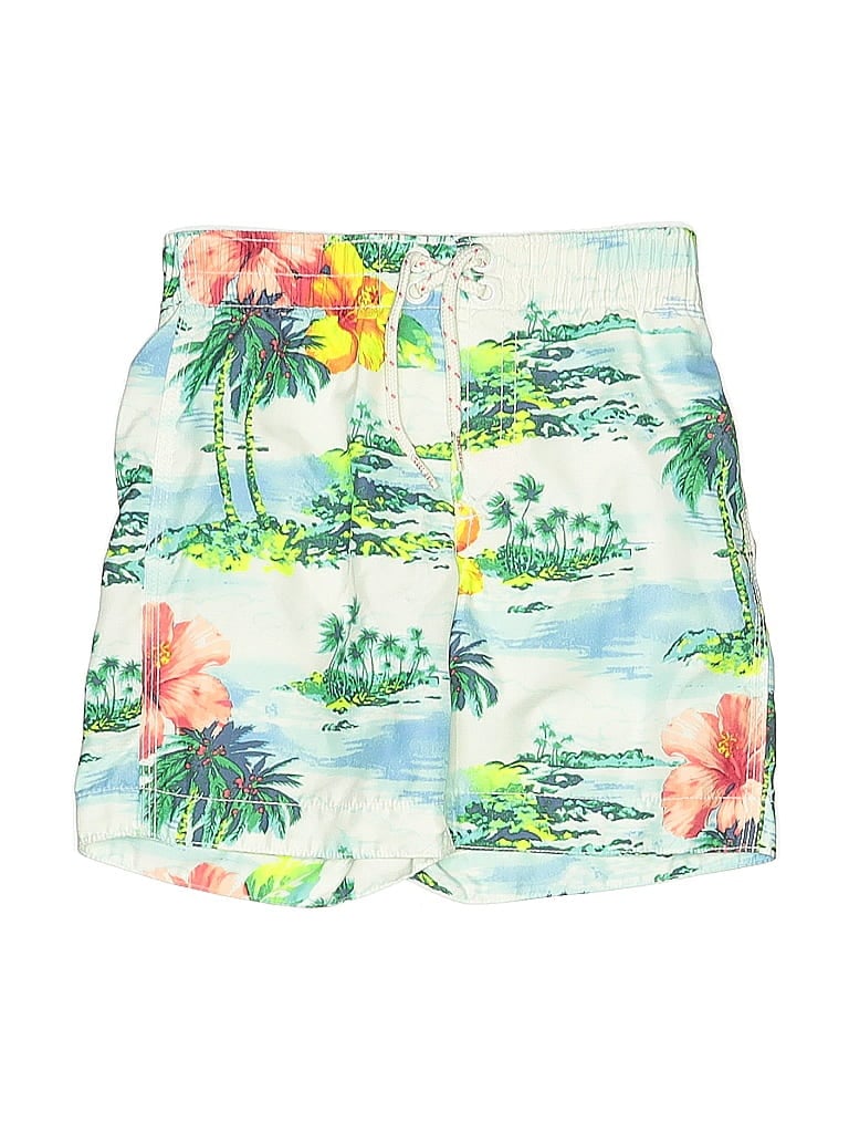 Pre-owned Gap Kids' Board Shorts In Green