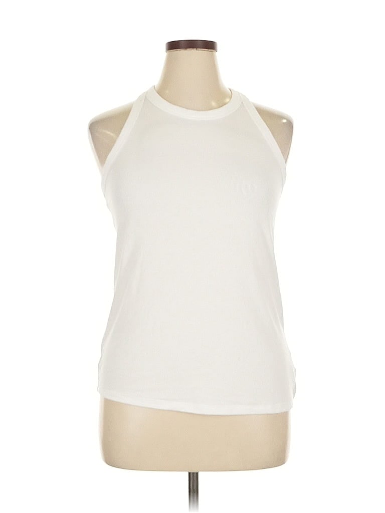 Pre-owned Active By Old Navy Sleeveless T-shirt In White