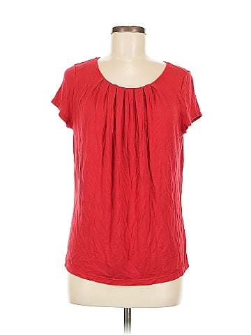 AK Anne Klein Short Sleeve Blouse (view 1)