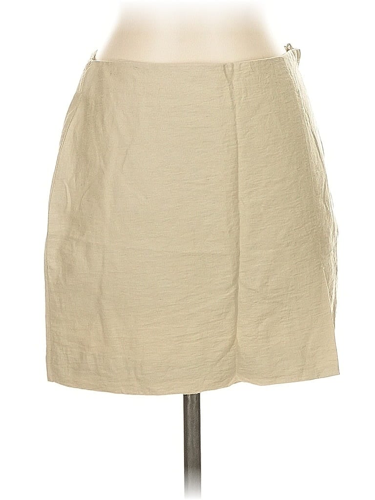 Pre-owned H&m Casual Skirt In White