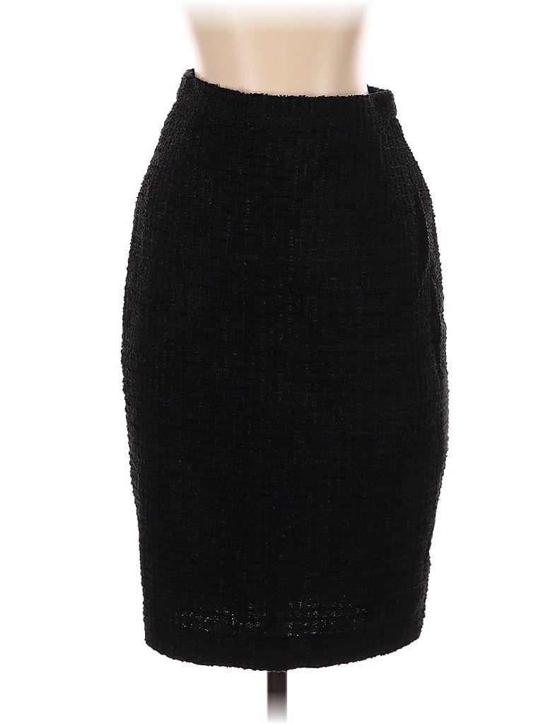Pre-owned Escada Wool Skirt In Black