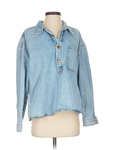 Pilcro Long Sleeve Button-Down Shirt (view 1)