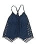 Beach House Blue Swimsuit Top Size 6 - photo 1