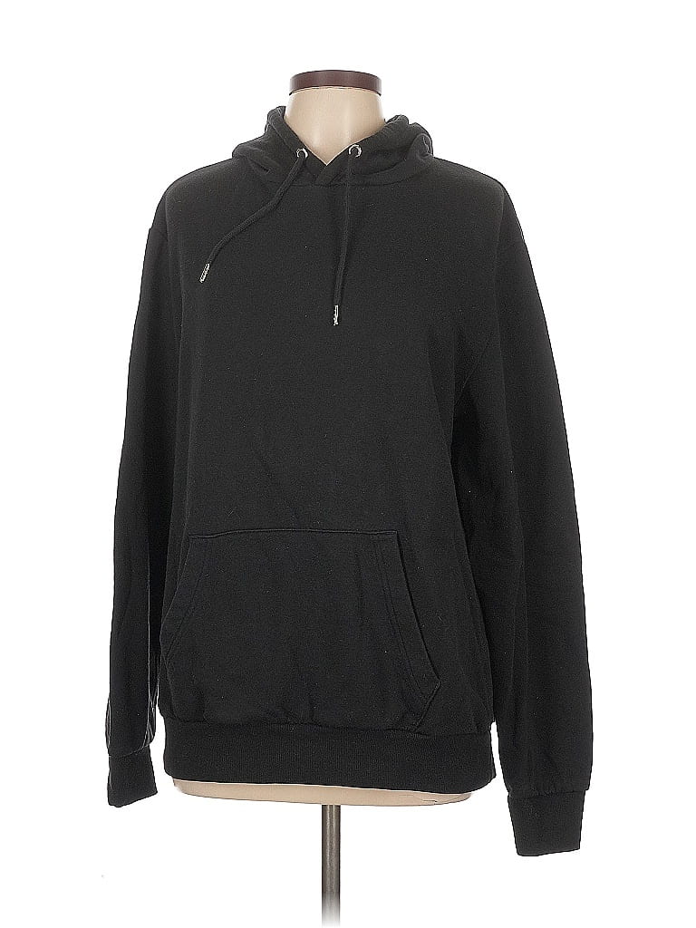 Pre-owned Primark Pullover Hoodie In Black