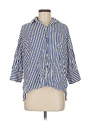 Pomander Place 3/4 Sleeve Button Down Shirt