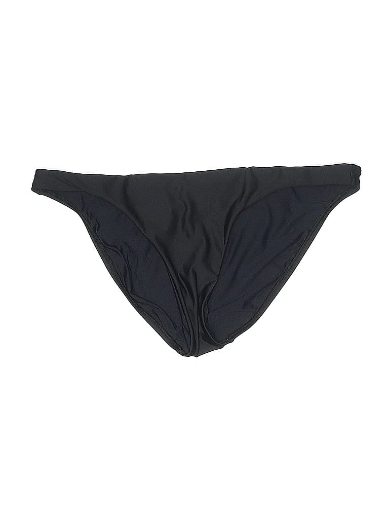Pre-owned Petal + Sea Swimsuit Bottoms In Black