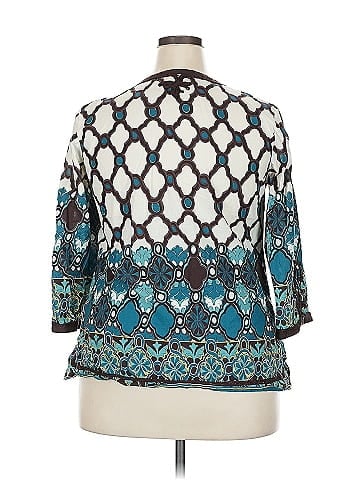 New Directions 3/4 Sleeve Blouse (view 2)