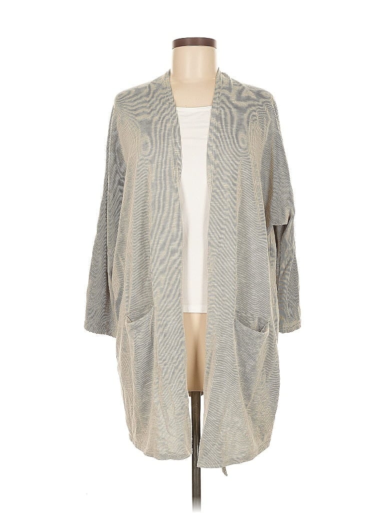 Pre-owned Donni Cardigan Sweater In Gray