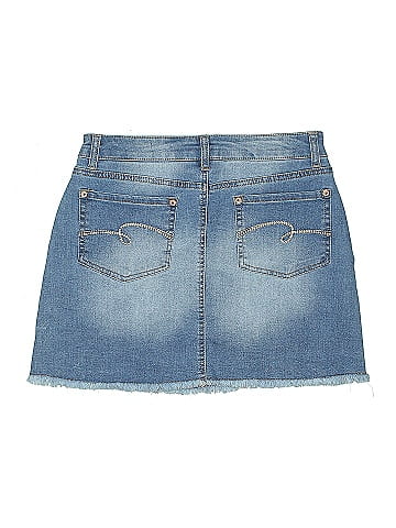 Justice Denim Skirt (view 2)