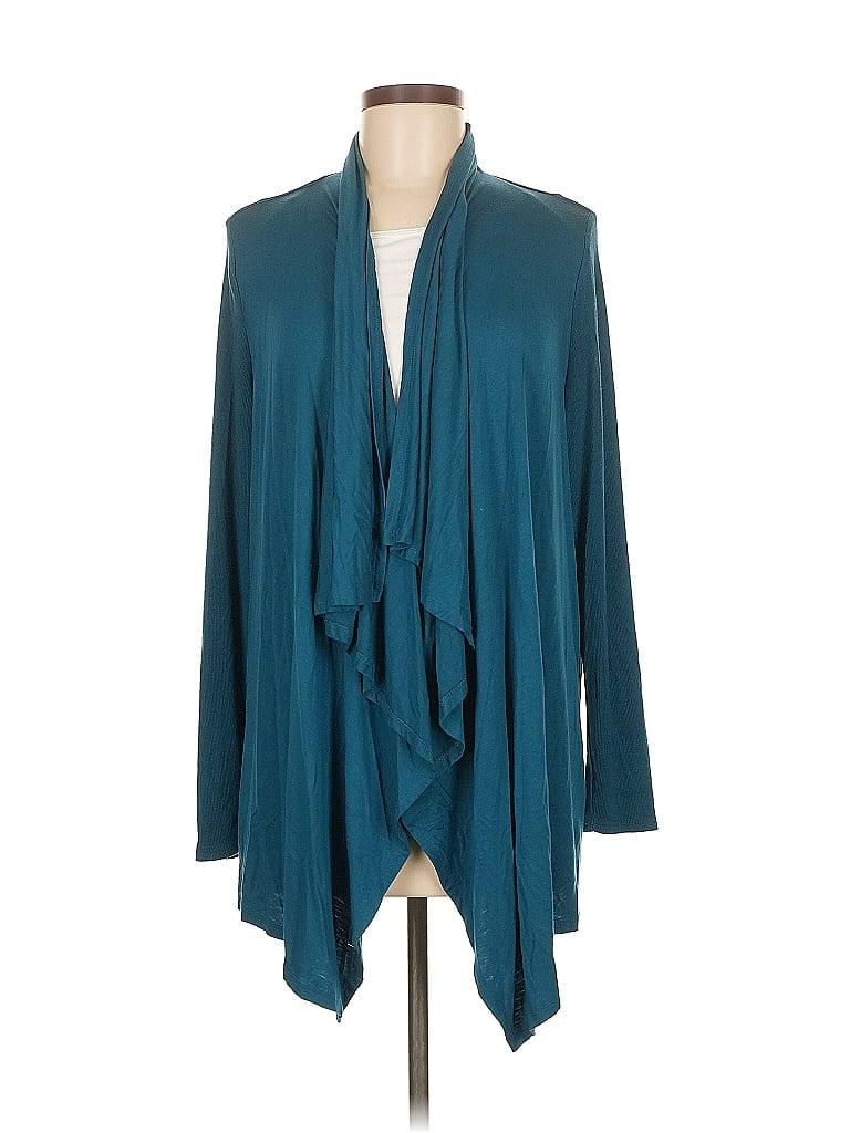 Click to view more detailed imagery on our partner's website Pre-owned Coldwater Creek Cardigan Sweater In Blue