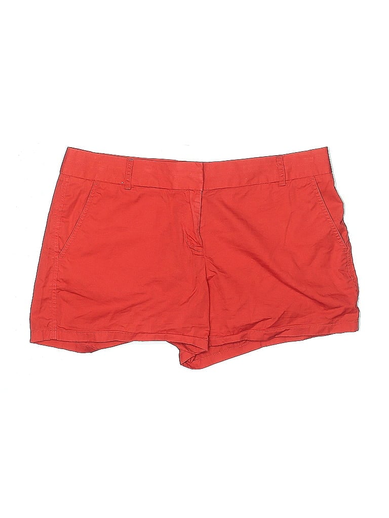 Pre-owned J.crew Factory Store Shorts In Red