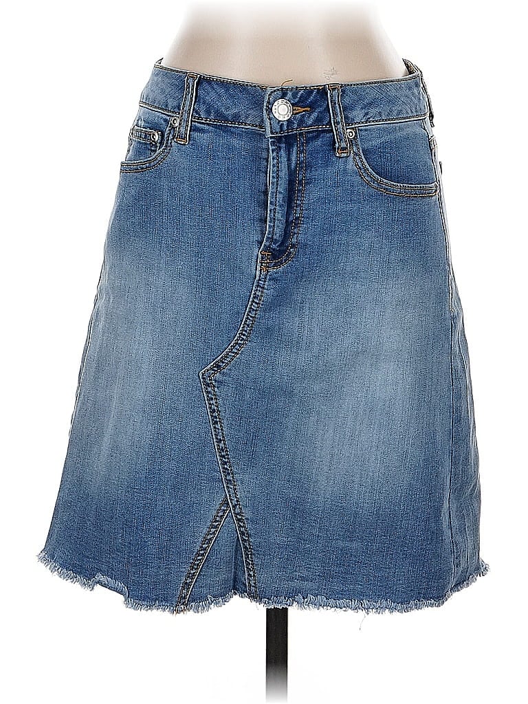 CATO Pre-owned Denim Skirt In Blue