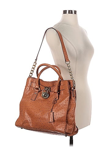 MICHAEL Michael Kors Leather Satchel (view 2)