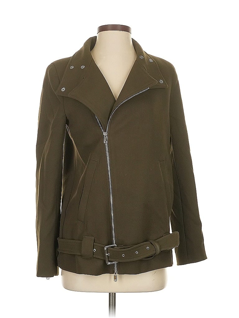 Click to view more detailed imagery on our partner's website Pre-owned Zara Jacket In Green