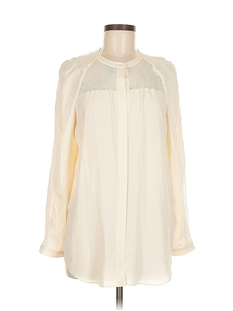 DKNYC Pre-owned Long Sleeve Blouse In White