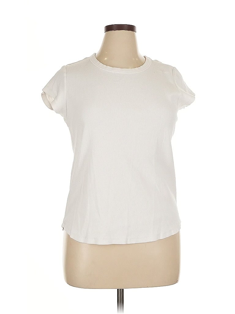 Pre-owned Buffalo By David Bitton Short Sleeve T-shirt In White