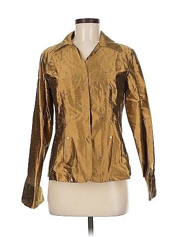Sunny Leigh Long Sleeve Silk Top (view 1)
