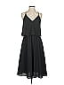 Cooper & Ella 100% Polyester Solid Black Cocktail Dress Size XS - photo 1