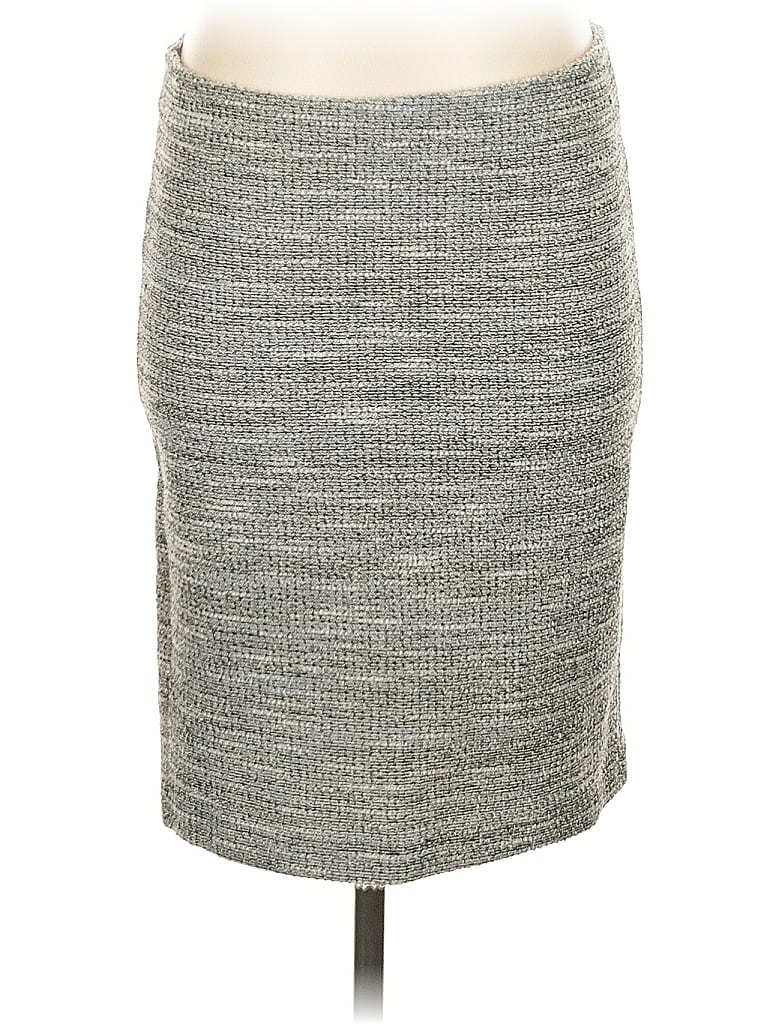 Pre-owned Ann Taylor Loft Casual Skirt In Gray