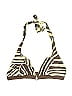 Sessa Animal Print Brown Swimsuit Top Size 10 - photo 1