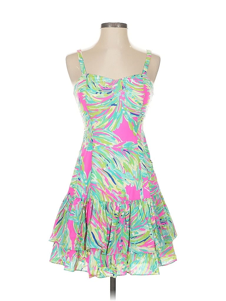 Pre-owned Lilly Pulitzer Cocktail Dress In Green