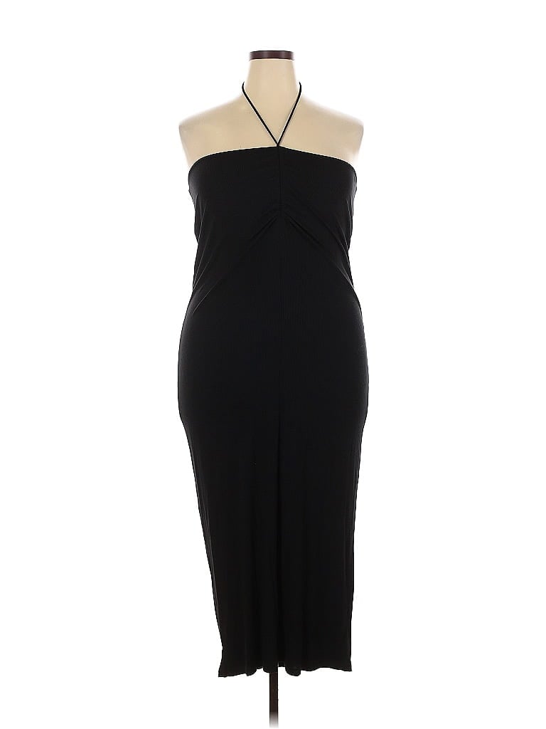 Pre-owned Skims Cocktail Dress In Black