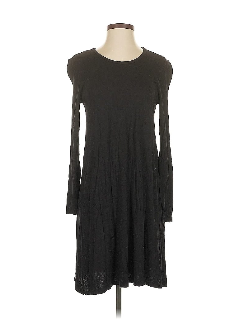 Pre-owned H&m Casual Dress In Black