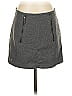Kenar Solid Gray Casual Skirt Size 4 - photo 1