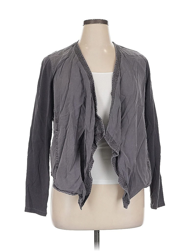 Pre-owned Torrid Blazer Jacket In Gray