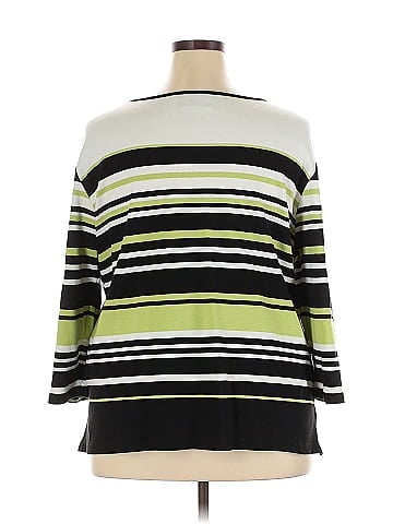 Alfred Dunner 3/4 Sleeve Top (view 2)