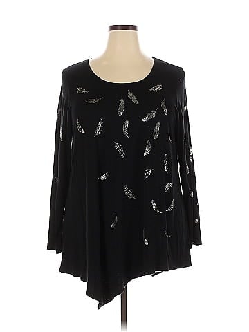 Karen Kane Long Sleeve Blouse (view 1)