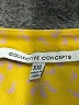 Collective Concepts 100% Polyester Yellow Sleeveless Blouse Size XXL - photo 7