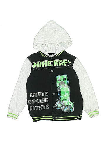 Minecraft Zip Up Hoodie (view 1)