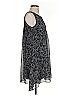 Max Studio 100% Polyester Paisley Gray Casual Dress Size XS - photo 4