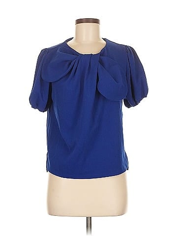 7th Avenue Design Studio New York & Company Short Sleeve Blouse (view 1)