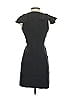 Bensoni 100% Silk Solid Black Cocktail Dress Size 0 - photo 2