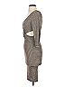 Toi et Moi Stripes Gray Cocktail Dress Size S - photo 5