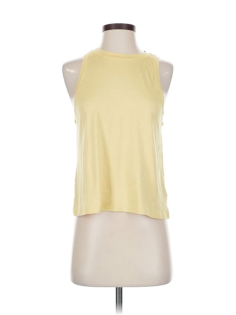 Click to view more detailed imagery on our partner's website Pre-owned Athleta Sleeveless T-shirt In Yellow