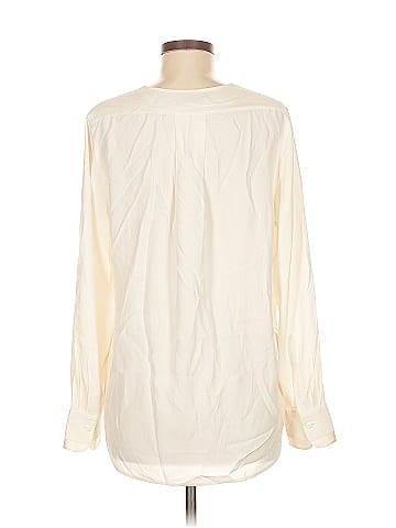 Rag & Bone Long Sleeve Silk Top (view 2)