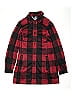 Lands' End 100% Polyester Plaid Red Coat Size XS (kids) - photo 1